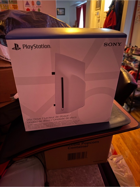 Sony Other - Sony PlayStation Disc Drive - White with Black Slot Accent